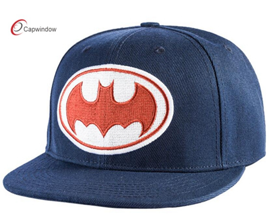 Custom Snapback Cap with Flat Embroidery