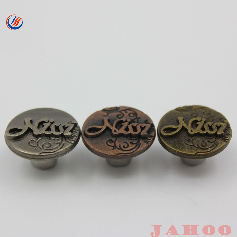 Metal Brass Jeans Button Custom Denim Jeans Shank Buttons