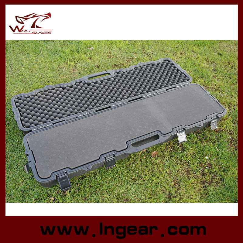 123cm Military Gun Plastic Tool Kit Gun Case with Inside Sponge