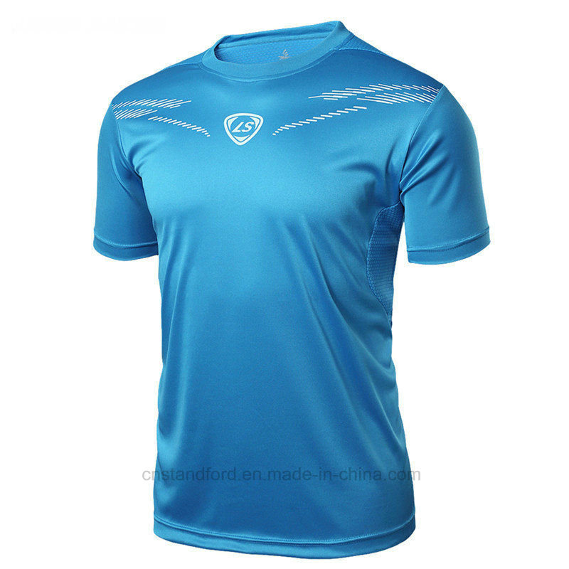 Customised Sports Running Cool Short Sleeve Mans Dri Fit Jersey Shirt