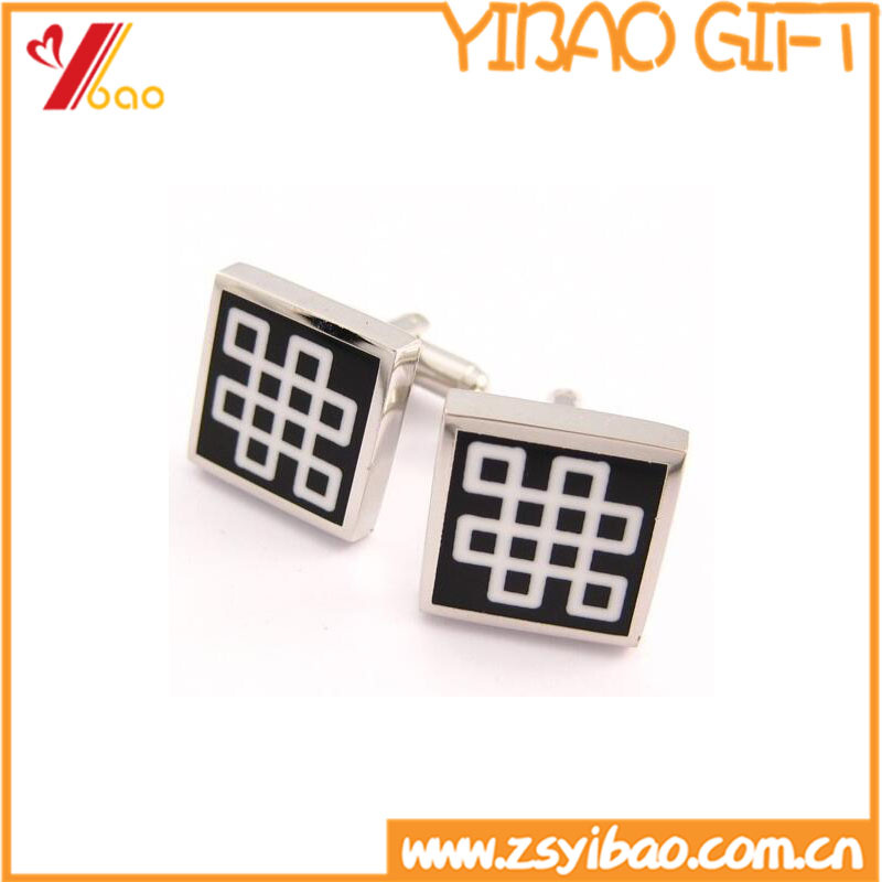 High Quality Metal Cufflink with Custom Logo (YB-r-015)