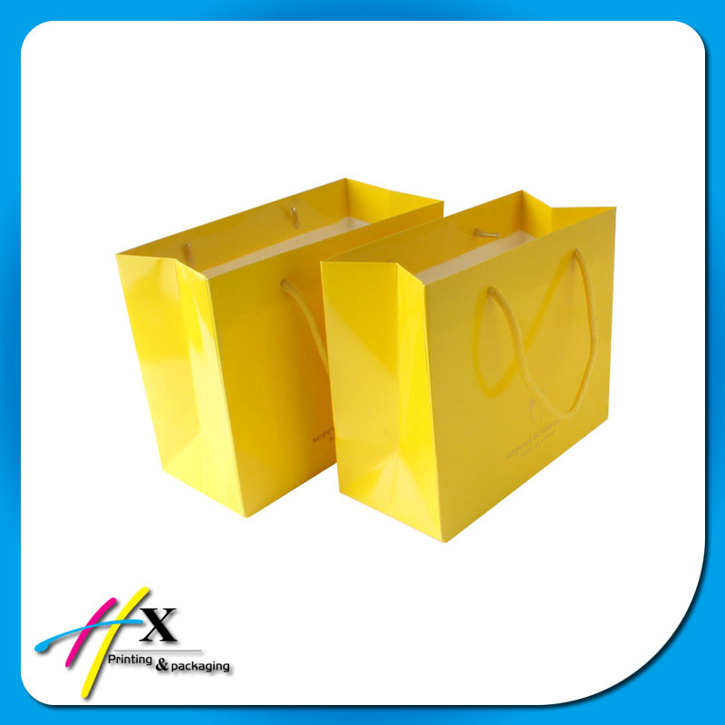 Simple Style Custom Design Paper Cloth Shopping Bag