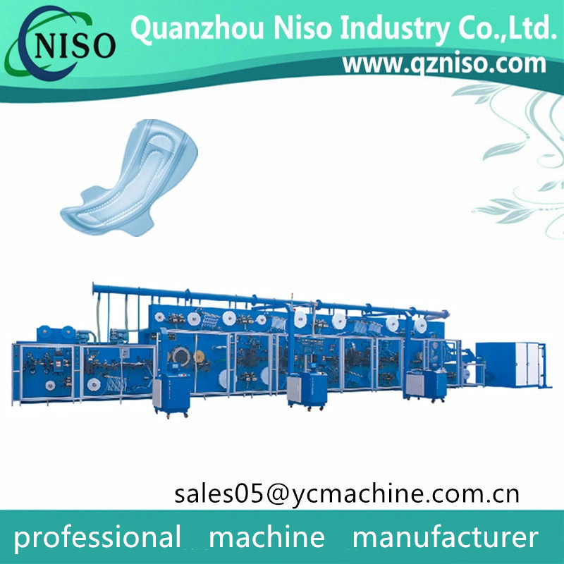 Original Ultra-Thin Panty Liners, Long, Unscented Pads with Wings Sanitary Napkin Machine