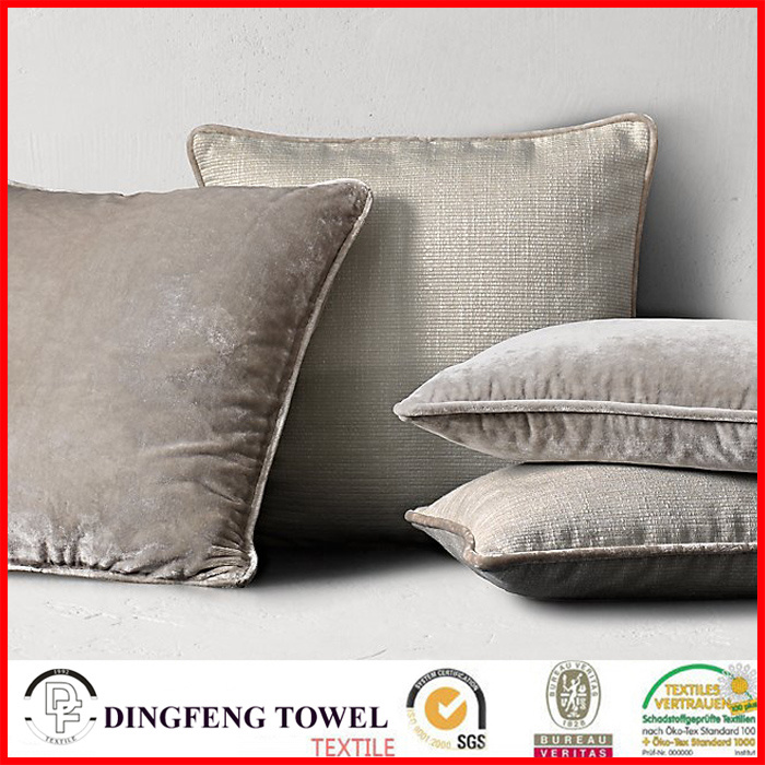 2017 New Design Cotton Linen Fabric Matching Cushion Cover Sets Df-C320