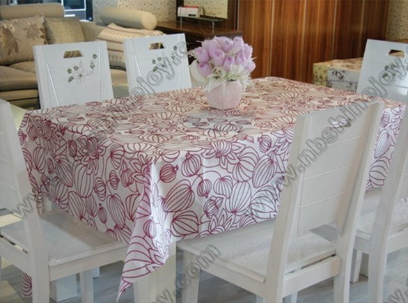 Popular Promotional Table Cloth PVC Table Cover