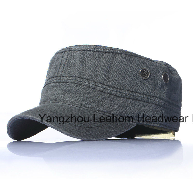 Wholesale Military Army Slub Cotton Fitted Cap Hat