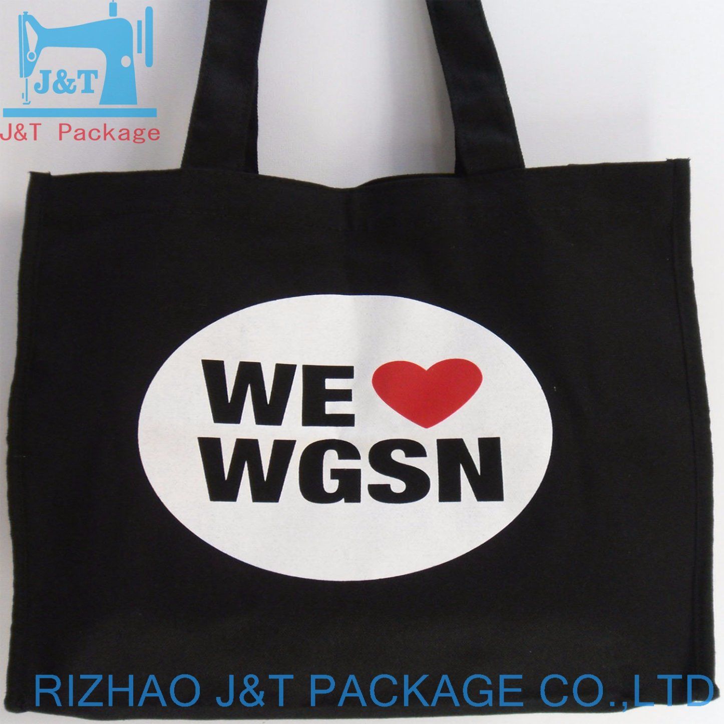 Simple Plain Cotton Tote Bag with Low Price