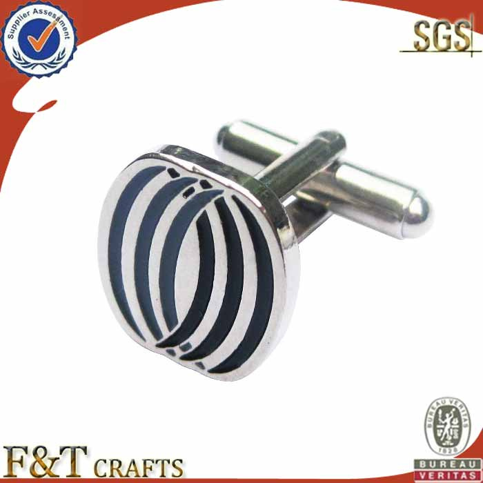 Make Custom Cheap Bulk Soft Enamel Stainless Steel Cufflinks Manufacturer