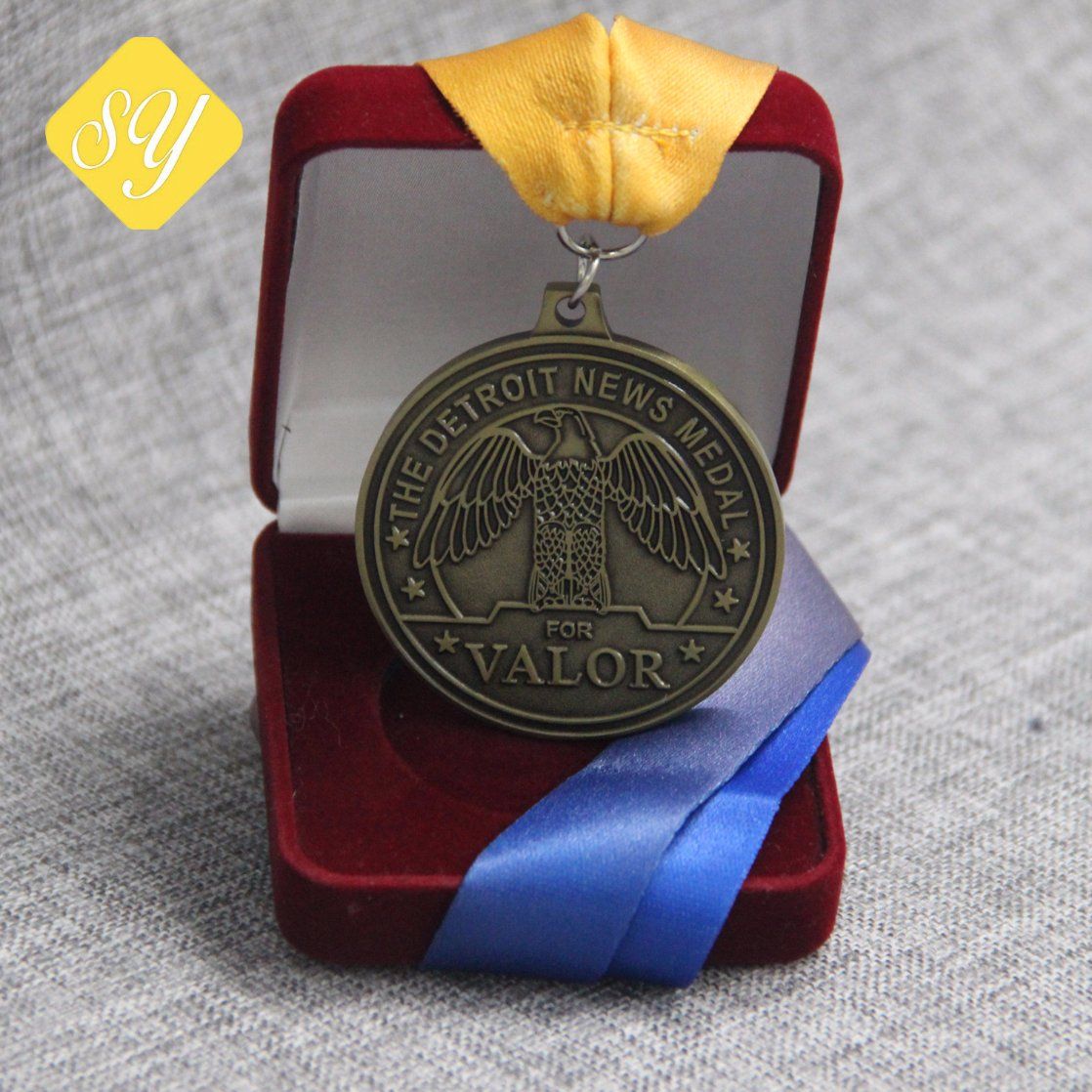 Professional Custom High Quality Soft Enamel Zinc Alloy Military Medals