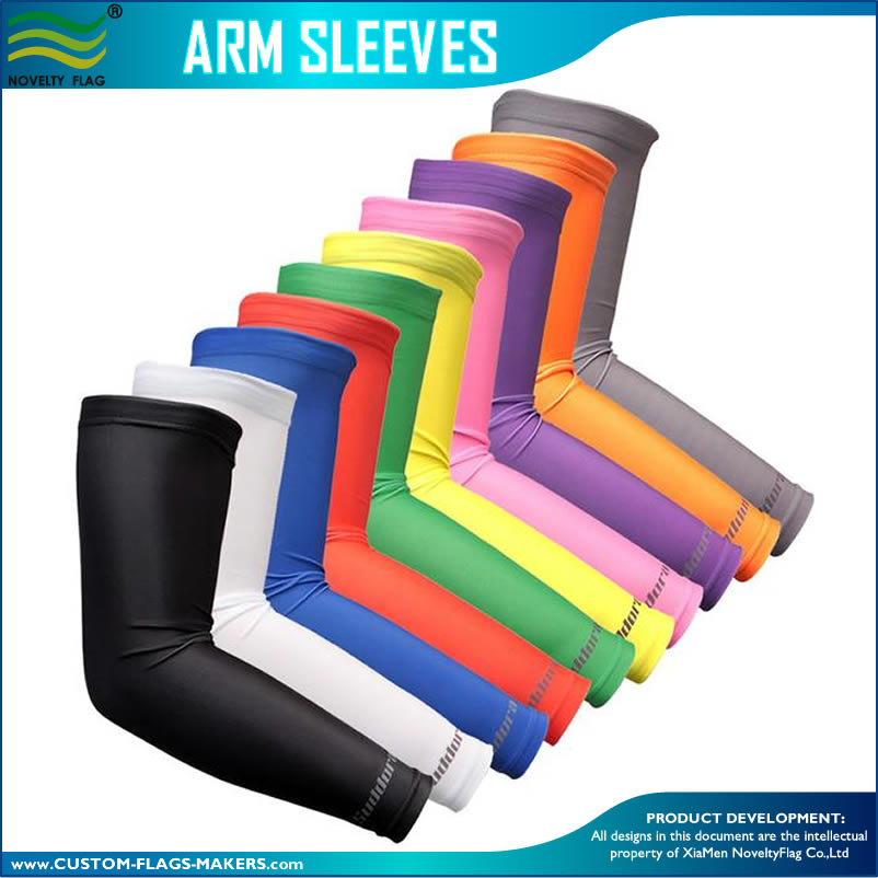 Cooling Arm Long Sleeves Cover UV Sun Protection Outdoor Sports (B-NF43F14002)