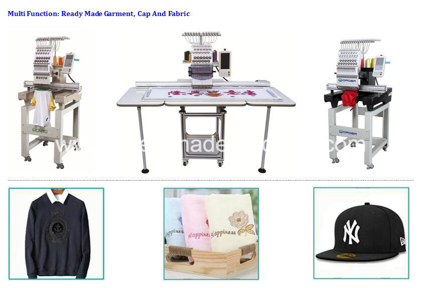 High Speed Single Head Sequin Cording Embroidery Machine
