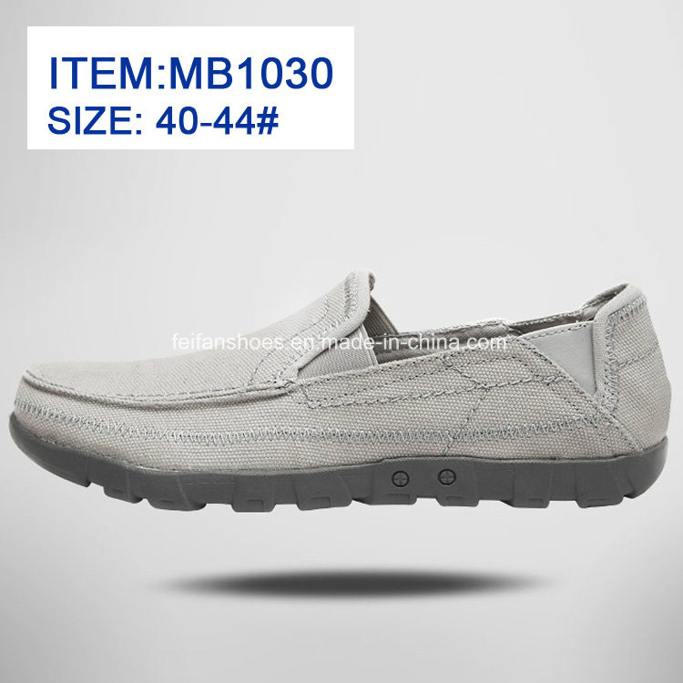 New Style Men's Slip-on Leisure Canvas Shoes Customize Wholesale (MB1030)