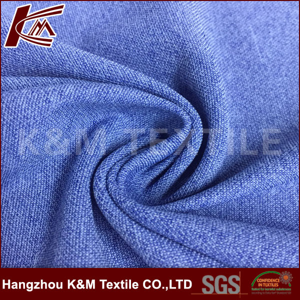 75D Soft Solid Knitted Cationic Pk Polyester Fabric for Garment