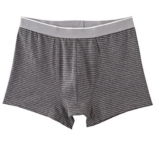 Custom Design Striped Sexy Boxers for Men