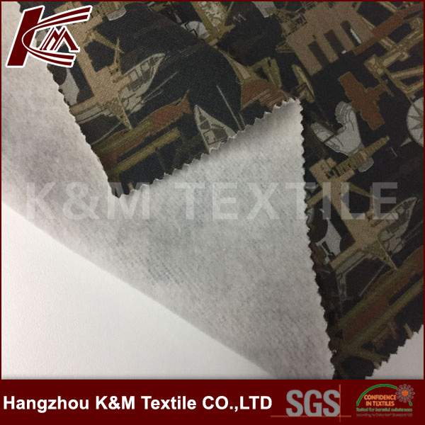 100% Polyester Jacquard Fleece Fabric for Garment