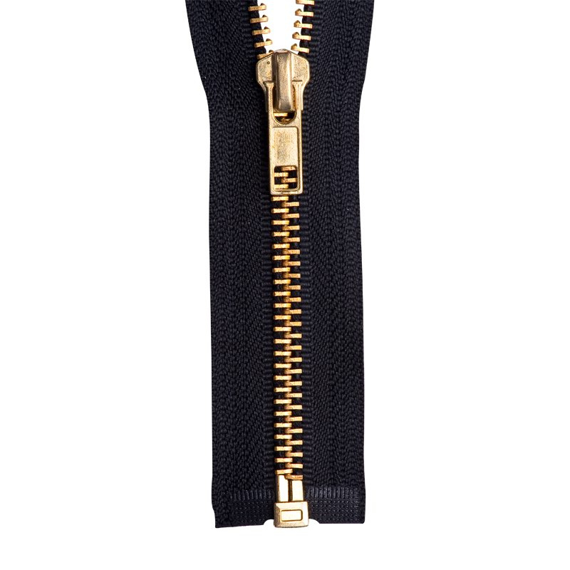 4# Open End and Auto Lock Brass Zipper