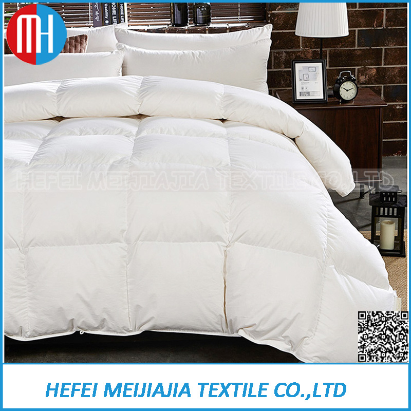 100% Cotton Bedding Goose Down and Feather Quilt /Comforter