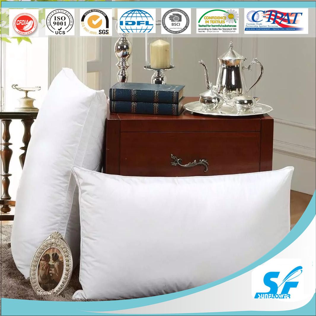 Feather & Down Square Cushion Insert Pillow for Hotel