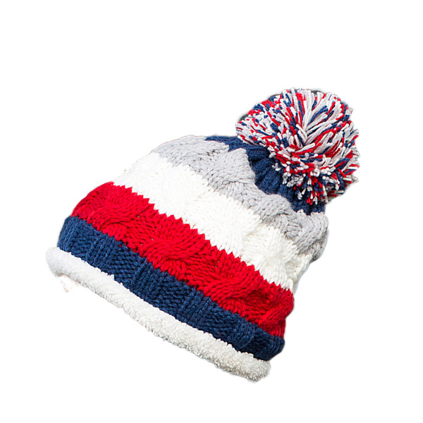 Knitted Dobby Winter Hat and Cap