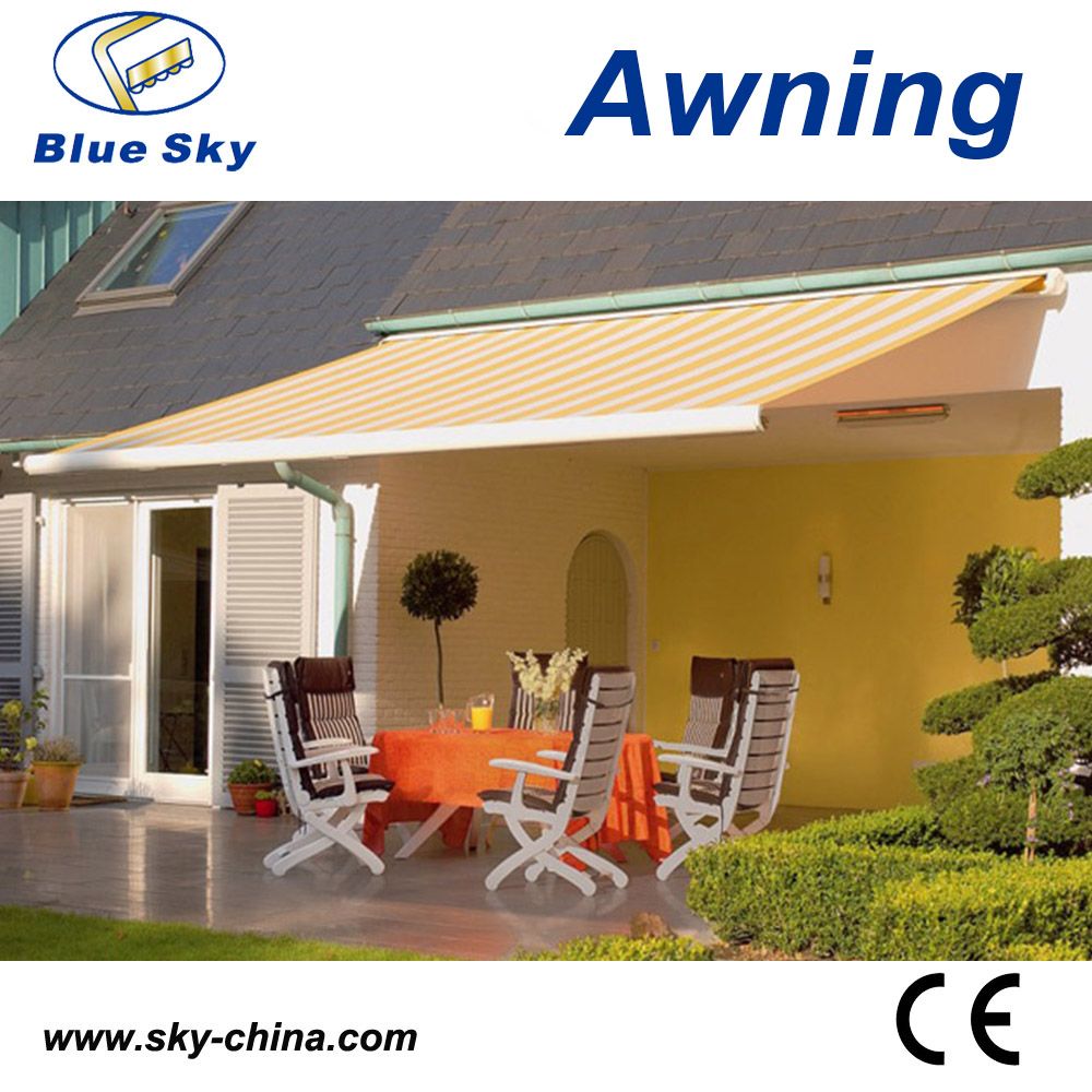 Aluminum Retractable Balcony Canopy Awning (B4100)