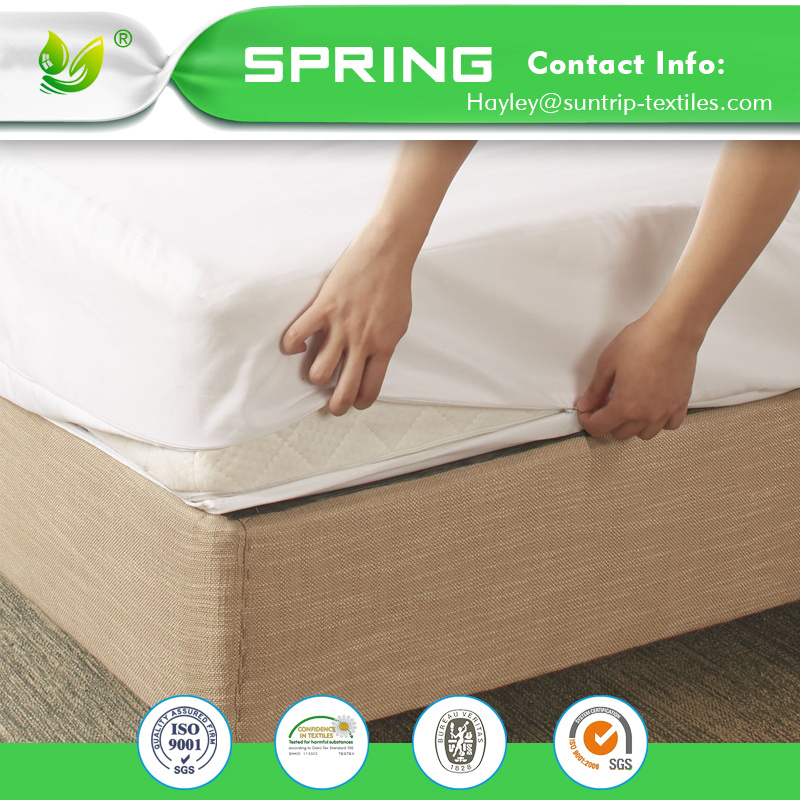 MP-a 70GSM Poly Knit Waterproof Zip Style Mattress Encasement