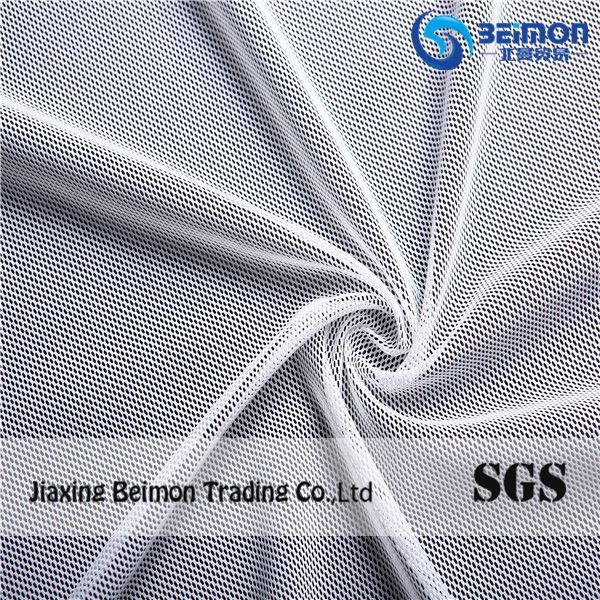 Power Mesh-Polyester Spandex Square Mesh Fabric for Sportswear