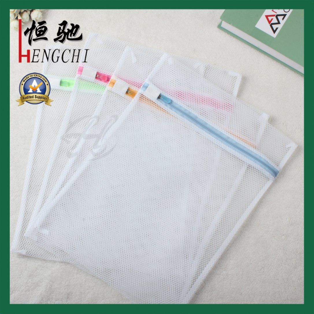 Flat Durable 4 PCS Protection Washing Drying Mesh Bag