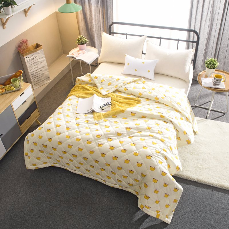 Microfiber Summer Comforters Custom Printed Quilt