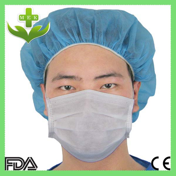 Hubei MEK Disposable Surgical 1ply Face Mask with Earloop