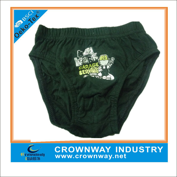 Custom Toddler Boy Underwear Briefs with Cotton Fabric
