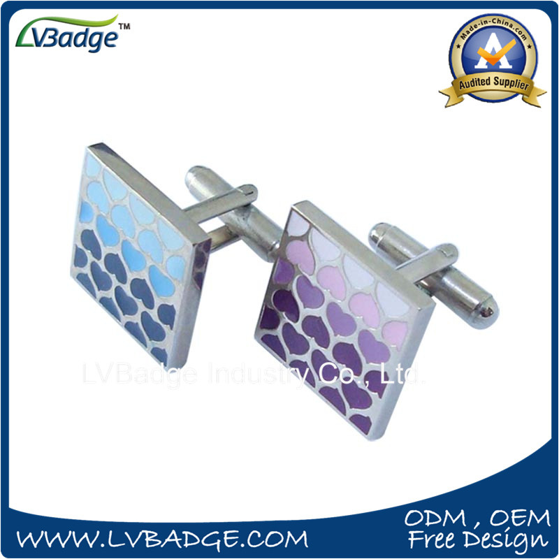 Custom Alloy Cufflinks with Free Design Logo