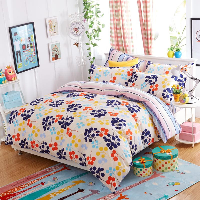 Printed Polyester Bedding Bedsheets Duvet Covers