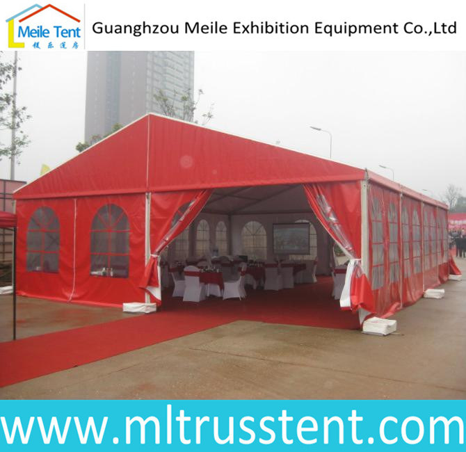 10X30m Waterproof Red Canvas Wedding Marquee Event Party Tent