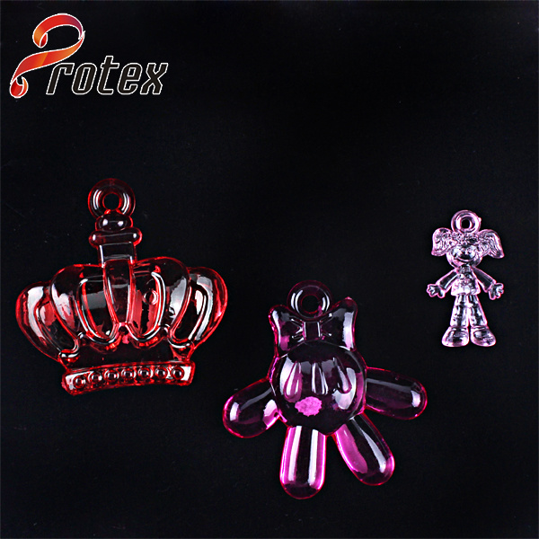 2015 Colourful Hot Selling Crown, Hand Shapes of Acrylic Ornaments