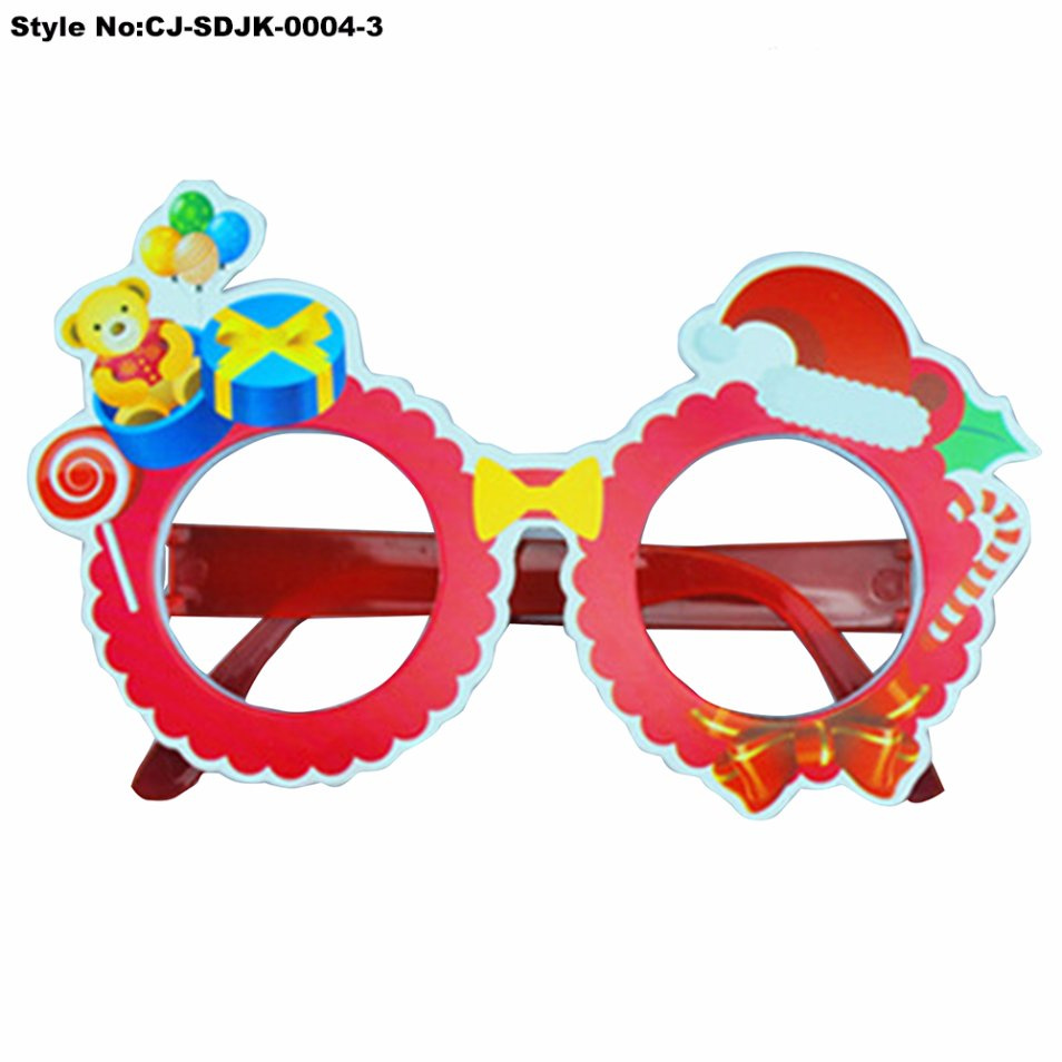 Attractive PVC Christmas Eyeglass Frame for Presentation
