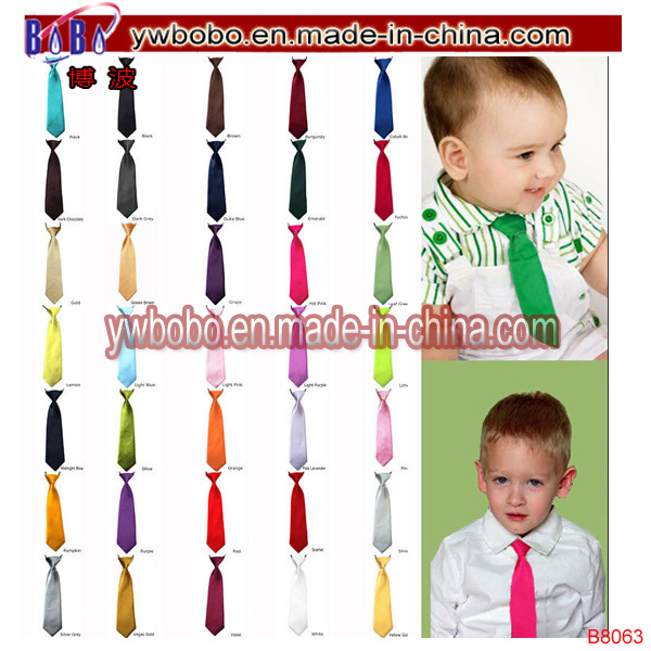 Tie for School Boy Wedding Elastic Tie Necktie Neckwear (B8063)
