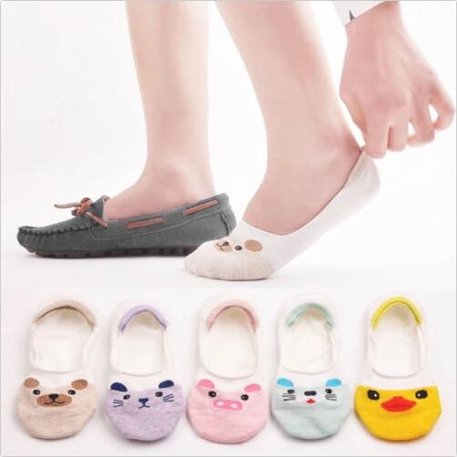 Trendy Custom Design Pattern Fancy Low Cut Socks