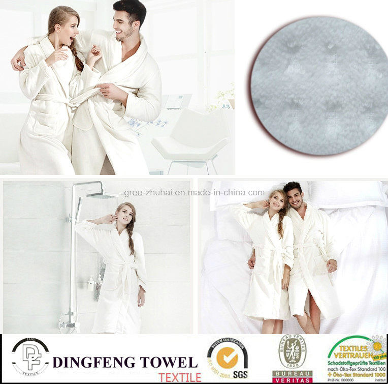 Professional Sleep Expert Lover's Solid Color Coral Fleece Bathrobe