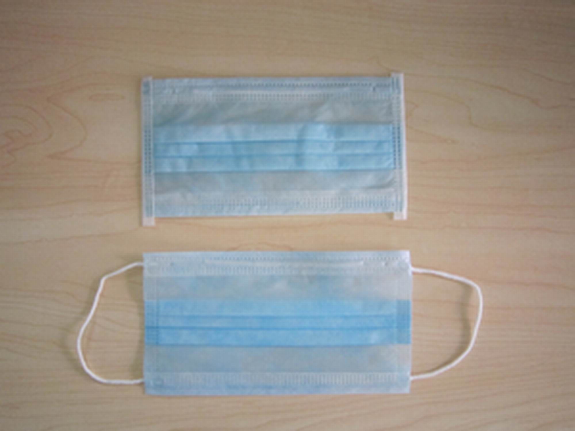 Xiatntao Hubei MEK Nonwoven 3 Ply Face Mask with Earloop