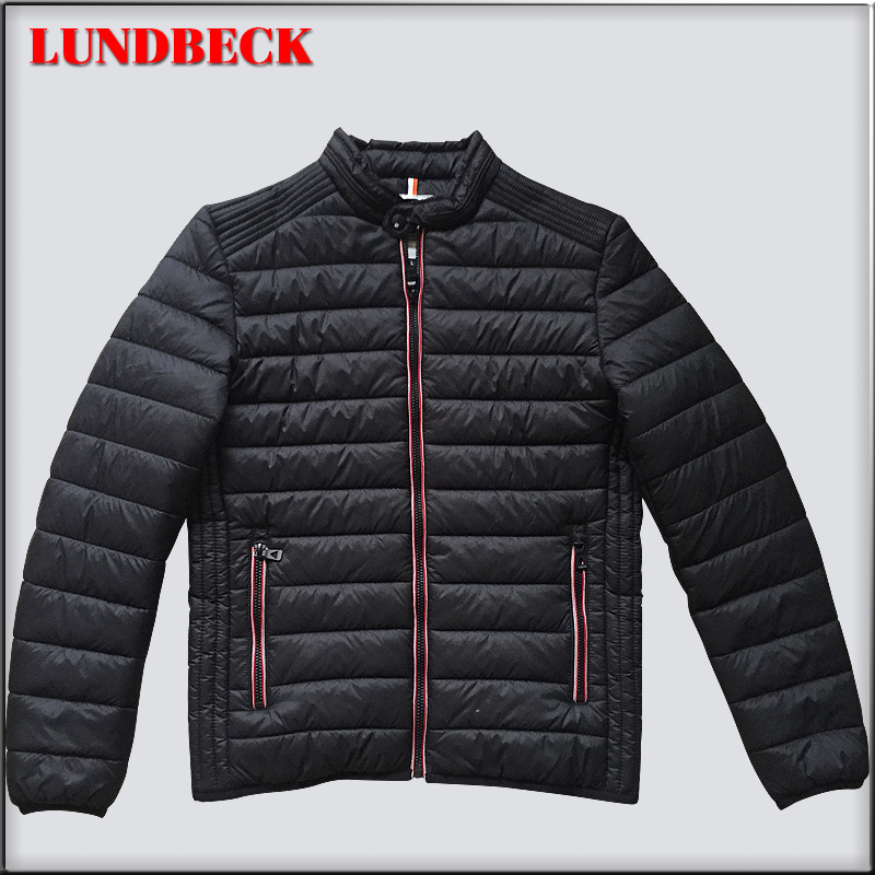 Black Men's Padding Jacket with Good Quality