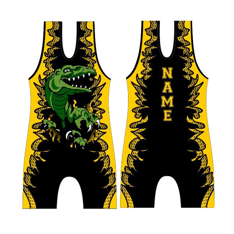 Digital Printing Custom Wrestling Wear