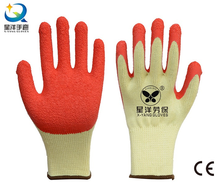 21 Gauge Yarn Latex Palm Coated Work Glove