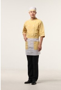 Hotel White Soft Chef Uniform in High Quality (LL-C08)