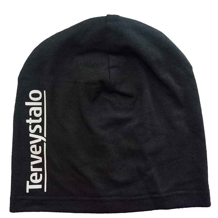 100% Cotton Beanie Hat Jersey Slouchy Hat