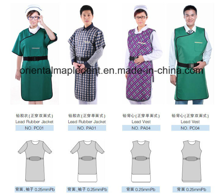 Dental X-ray Protective Lead Gown Apron for Kids or Adults