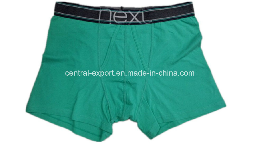 New Style Solid Color Men's Boxer Short Underwear
