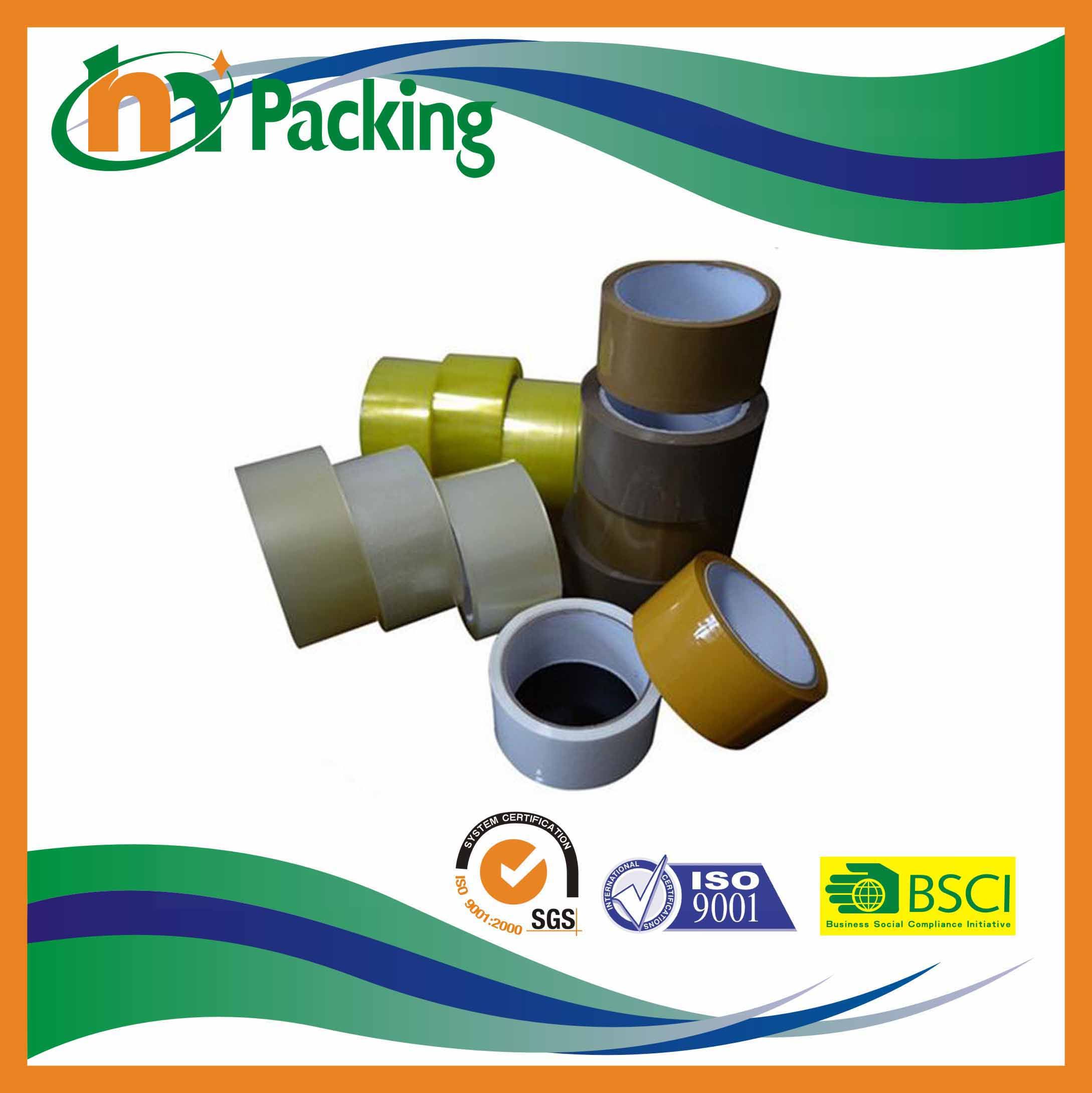 China Wholesale Brown Color BOPP Packing Adhesive Tape for Distributor