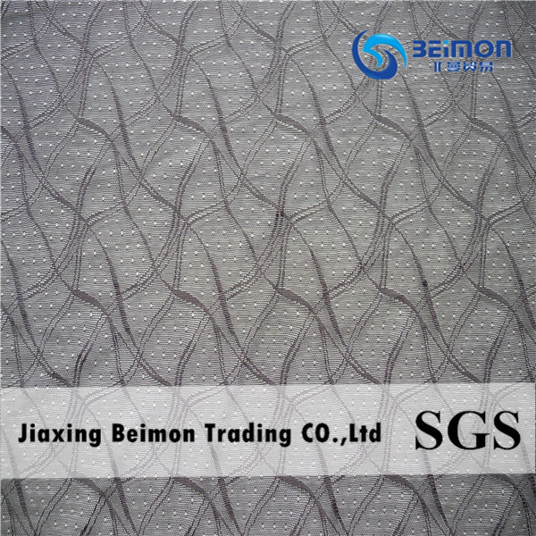 Tricot Nylon Spandex Mesh Jacquard Fabric Very Breathable