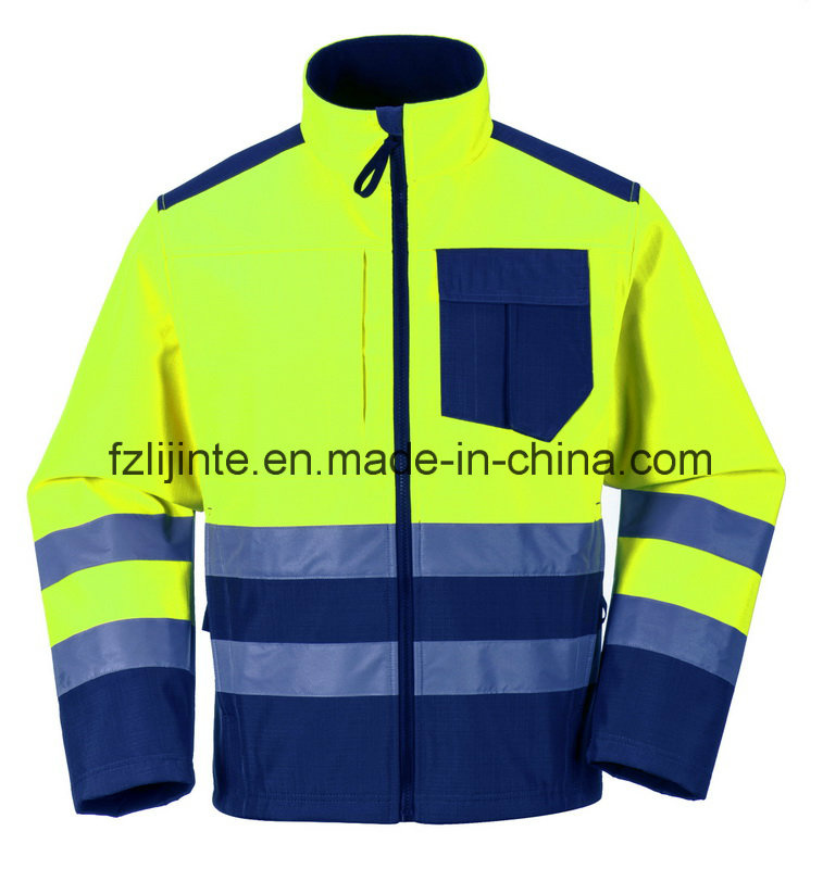 2016 Reflective Workwear High Visibility Safety Jacket