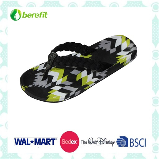 EVA Sole and Canvas Straps, Men's Slippers